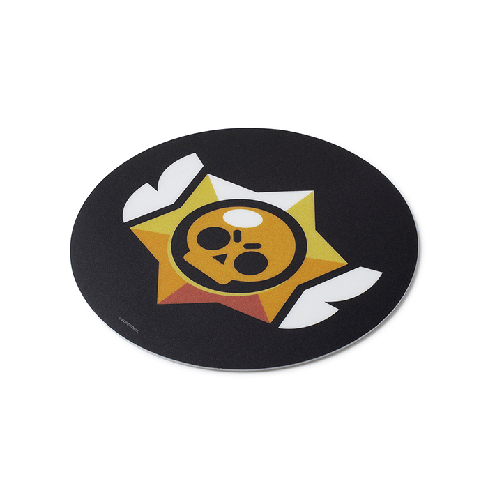 LINE FRIENDS SCHOOL/OFFICE BRAWL STARS BRAWL STARS SYMBOL MOUSE PAD (6093412303021)