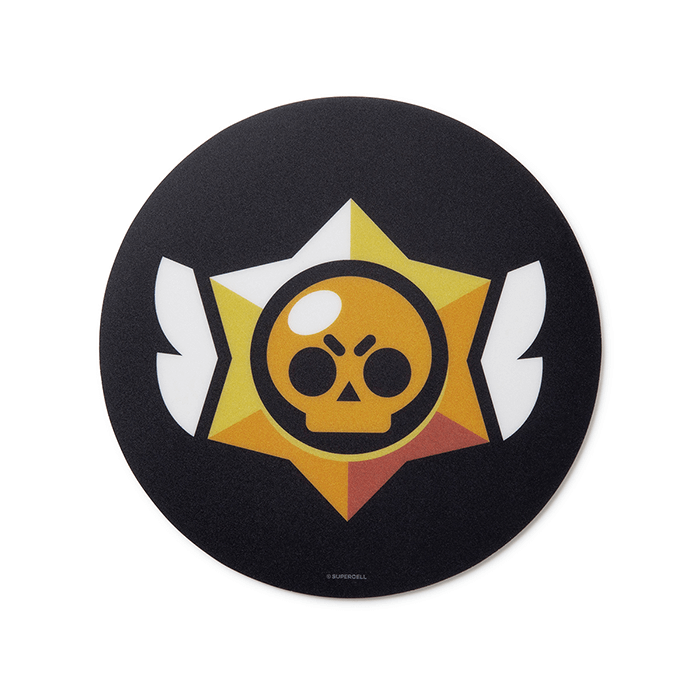 LINE FRIENDS SCHOOL/OFFICE BRAWL STARS BRAWL STARS SYMBOL MOUSE PAD (6093412303021)