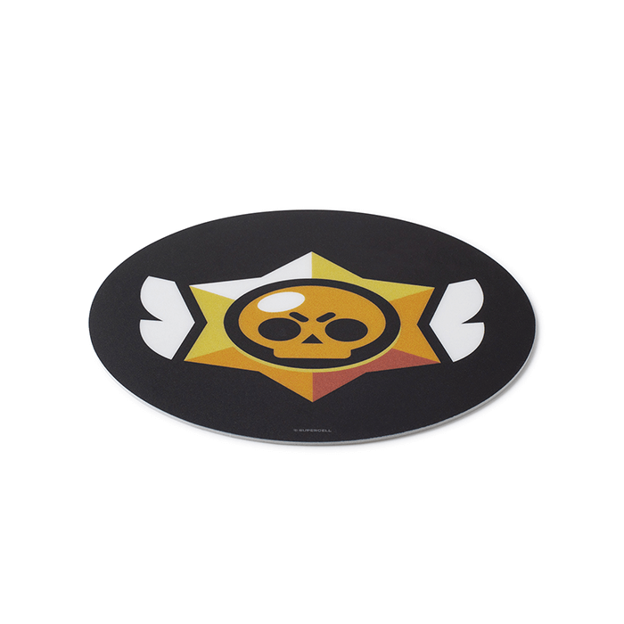 LINE FRIENDS SCHOOL/OFFICE BRAWL STARS BRAWL STARS SYMBOL MOUSE PAD (6093412303021)