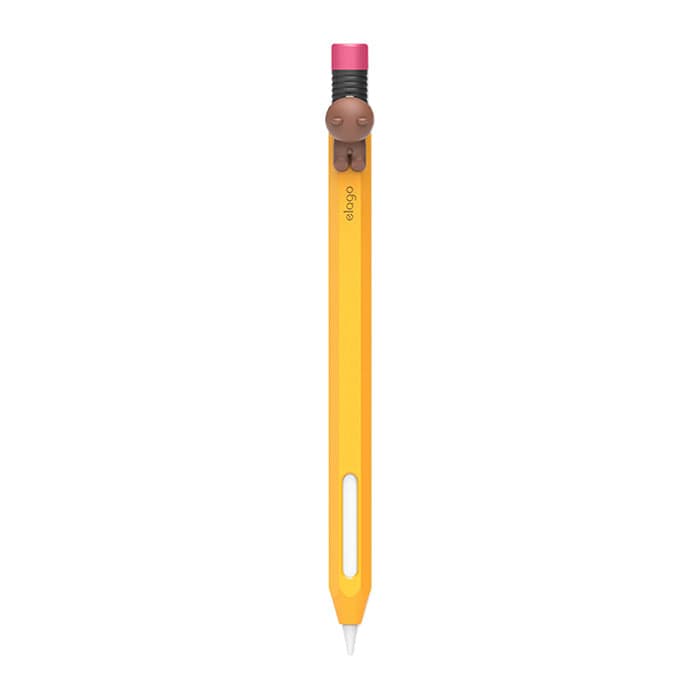 LINE FRIENDS SCHOOL & OFFICE BROWN BROWN Apple Pencil 2 SILICONE CASE (7182473035949)