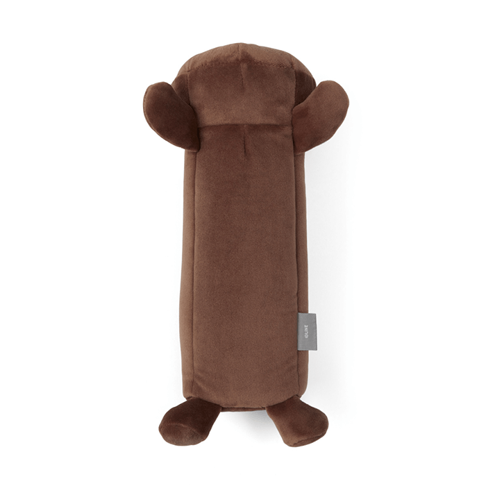 LINE FRIENDS SCHOOL/OFFICE BROWN BROWN & FRIENDS BROWN LYING PENCIL CASE (7182556823725)