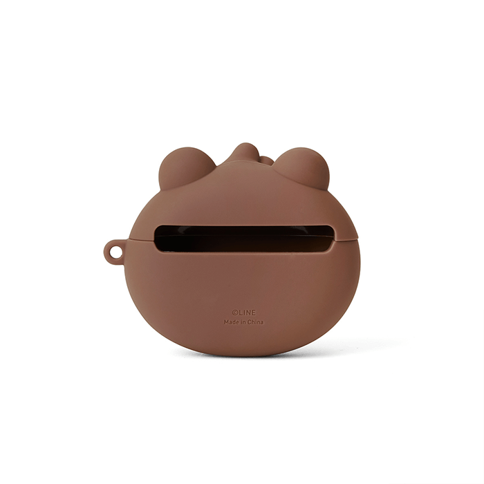 LINE FRIENDS SCHOOL/OFFICE BROWN BROWN & FRIENDS BROWN MINI FRIENDS AIRPODS PRO CASE (6093374521517)