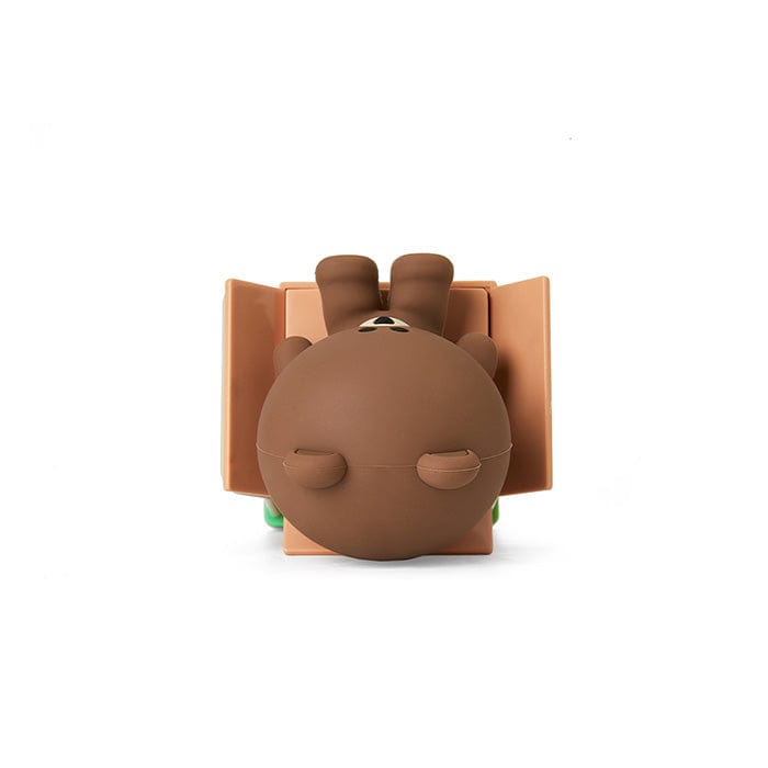 LINE FRIENDS SCHOOL/OFFICE BROWN BROWN & FRIENDS BROWN ROLLER STAMP (7182473199789)