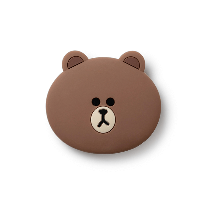 LINE FRIENDS SCHOOL/OFFICE BROWN BROWN & FRIENDS BROWN SMART TOK FACE (7182614298797)