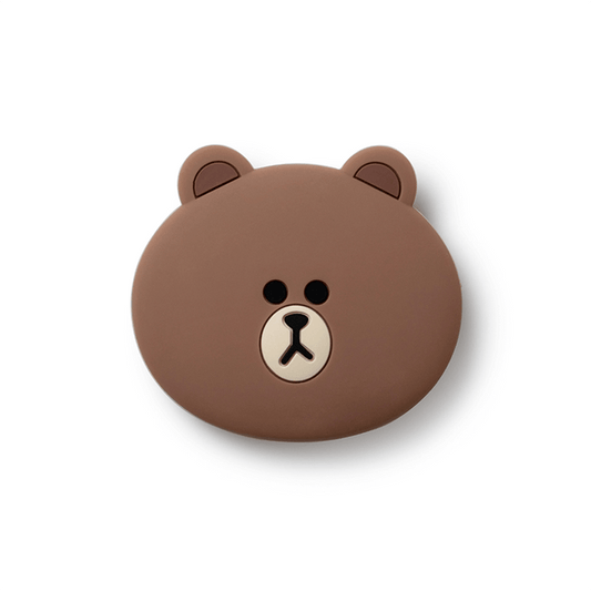 LINE FRIENDS SCHOOL/OFFICE BROWN BROWN & FRIENDS BROWN SMART TOK FACE (7182614298797)