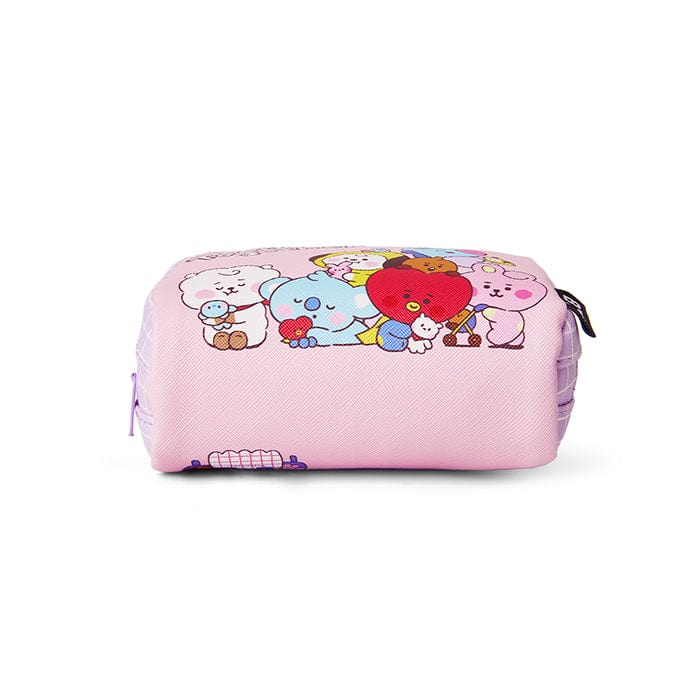 LINE FRIENDS SCHOOL/OFFICE BT21 BT21 BABY PURPLE VOLUME POUCH MY LITTLE BUDDY (7182464516269)