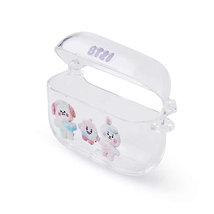 LINE FRIENDS SCHOOL/OFFICE BT21 BT21 CHIMMY COOKY SHOOKY BABY PRISM AirPods Pro CASE (7182524514477)