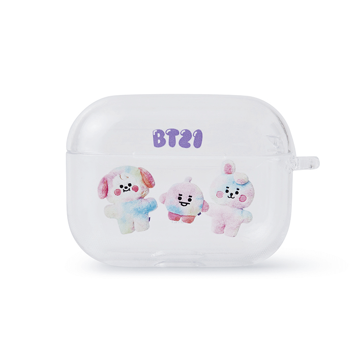 LINE FRIENDS SCHOOL/OFFICE BT21 BT21 CHIMMY COOKY SHOOKY BABY PRISM AirPods Pro CASE (7182524514477)