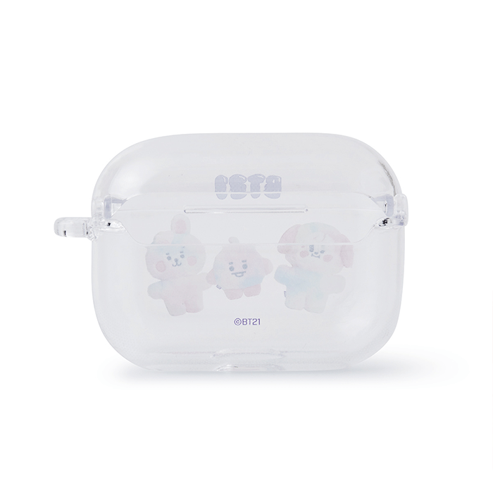 LINE FRIENDS SCHOOL/OFFICE BT21 BT21 CHIMMY COOKY SHOOKY BABY PRISM AirPods Pro CASE (7182524514477)