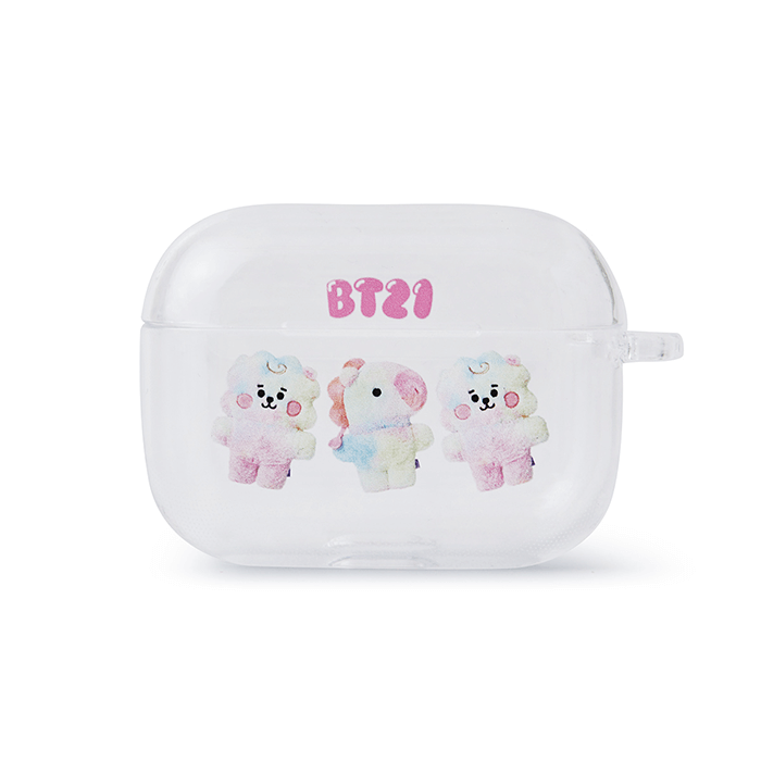 LINE FRIENDS SCHOOL/OFFICE BT21 BT21 RJ MANG BABY PRISM AirPods Pro CASE (7182524612781)