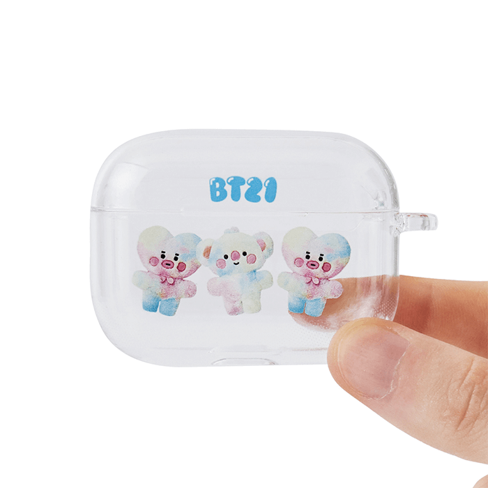 LINE FRIENDS SCHOOL/OFFICE BT21 BT21 TATA KOYA BABY PRISM AirPods Pro CASE (7182524809389)