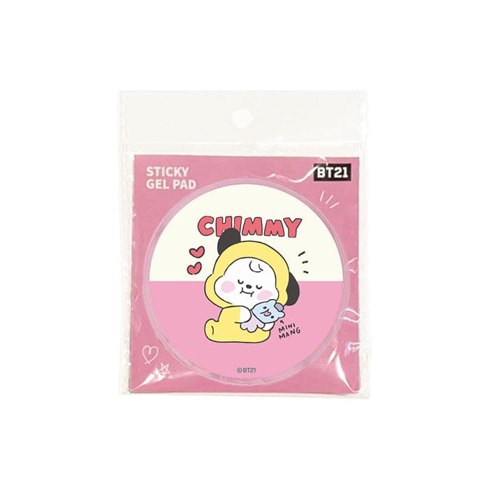 LINE FRIENDS SCHOOL & OFFICE CHIMMY BT21 CHIMMY BABY GEL PAD MY LITTLE BUDDY (7182474215597)