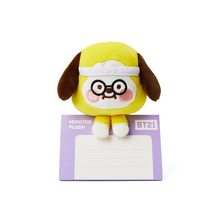 LINE FRIENDS SCHOOL/OFFICE CHIMMY BT21 CHIMMY BABY STUDY WITH ME MONITOR DOLL (7182465335469)