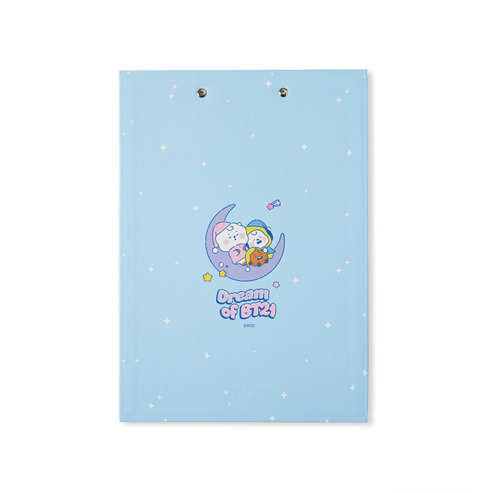 LINE FRIENDS SCHOOL/OFFICE CHIMMY BT21 CHIMMY DREAM OF BABY NOTEPAD SET (7182549450925)