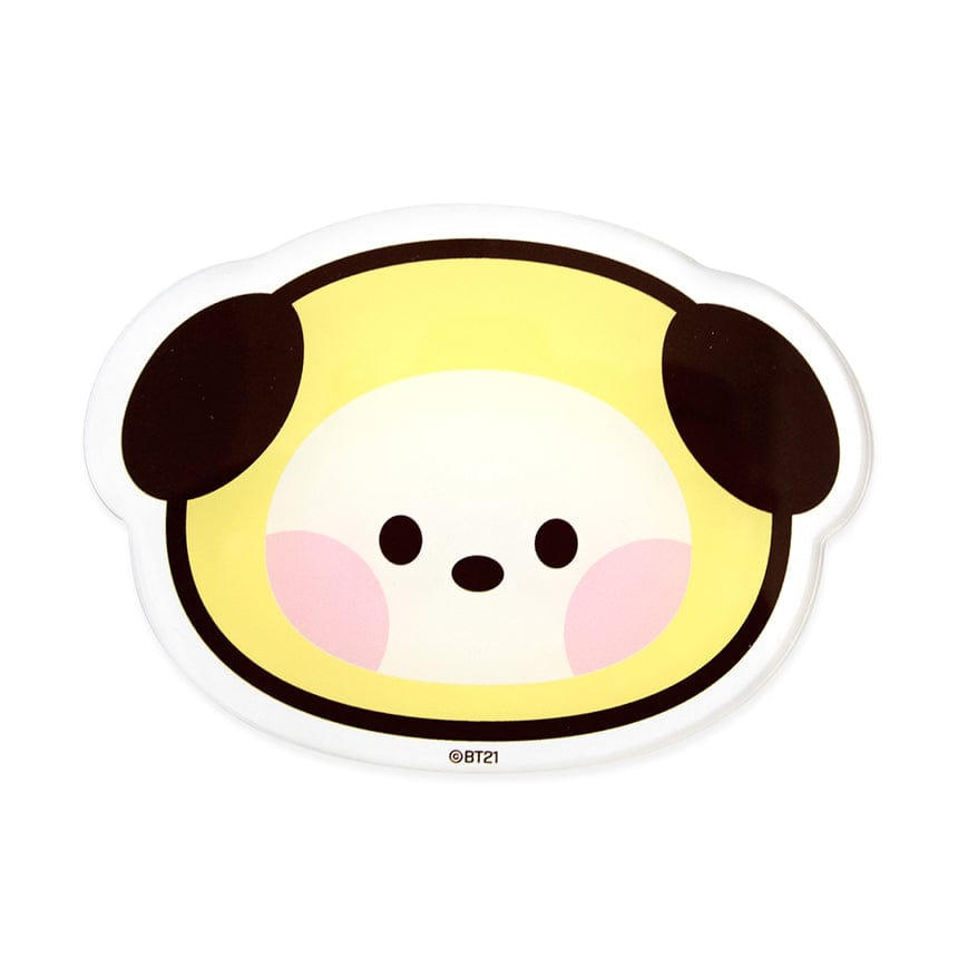 LINE FRIENDS SCHOOL/OFFICE CHIMMY BT21 CHIMMY minini ACRYLIC COASTER (7194881753261)