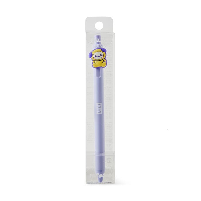 LINE FRIENDS SCHOOL/OFFICE CHIMMY BT21 CHIMMY minini MY ROOMMATE GEL PEN (7182467858605)