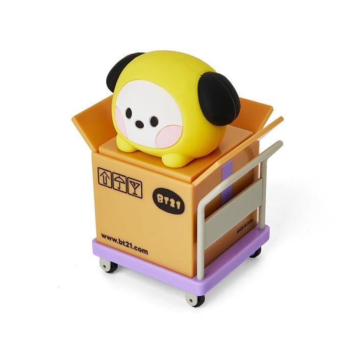 LINE FRIENDS SCHOOL/OFFICE CHIMMY BT21 CHIMMY minini ROLLING STAMP (7182462353581)