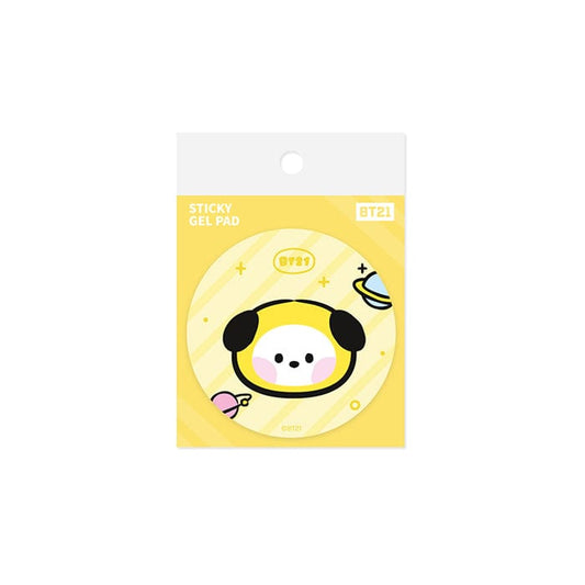 LINE FRIENDS SCHOOL/OFFICE CHIMMY BT21 CHIMMY minini STICKY GEL PAD (7182465106093)