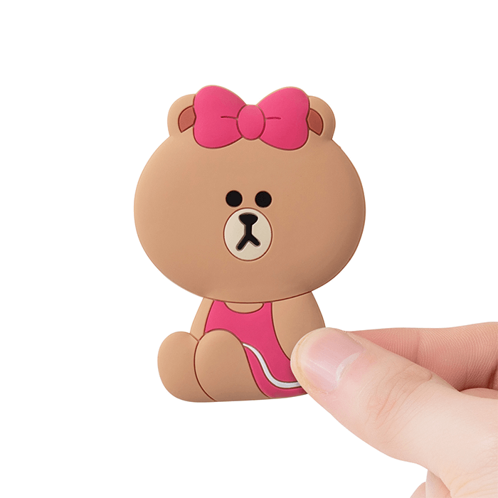 LINE FRIENDS SCHOOL/OFFICE CHOCO BROWN & FRIENDS CHOCO SMART TOK BODY (7182611579053)