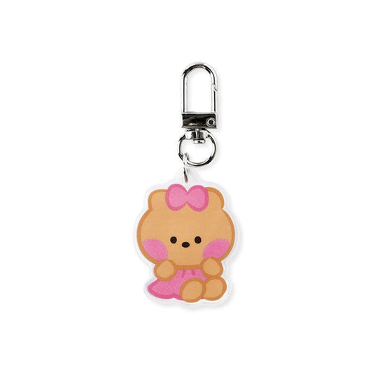 LINE FRIENDS SCHOOL/OFFICE chonini LINE FRIENDS chonini SUNNY DAY ACRYLIC KEYRING (7182468284589)