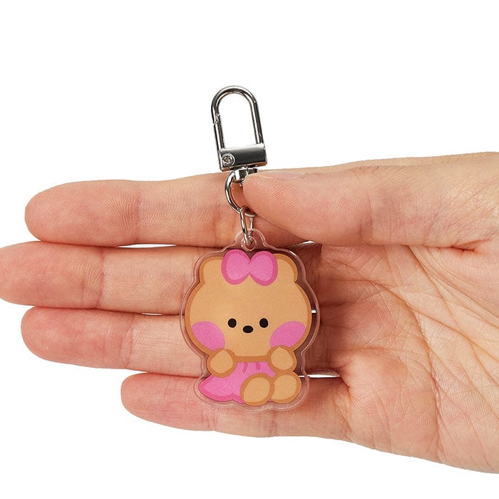 LINE FRIENDS SCHOOL/OFFICE chonini LINE FRIENDS chonini SUNNY DAY ACRYLIC KEYRING (7182468284589)