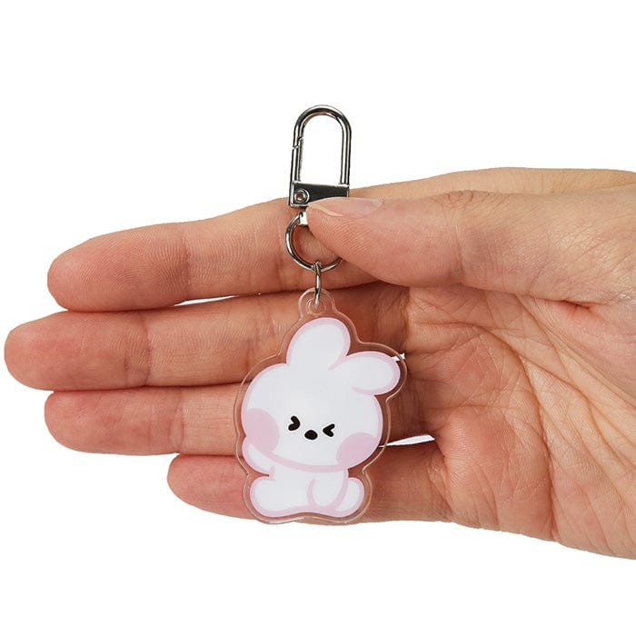 LINE FRIENDS SCHOOL/OFFICE conini LINE FRIENDS conini SUNNY DAY ACRYLIC KEYRING (7182468350125)