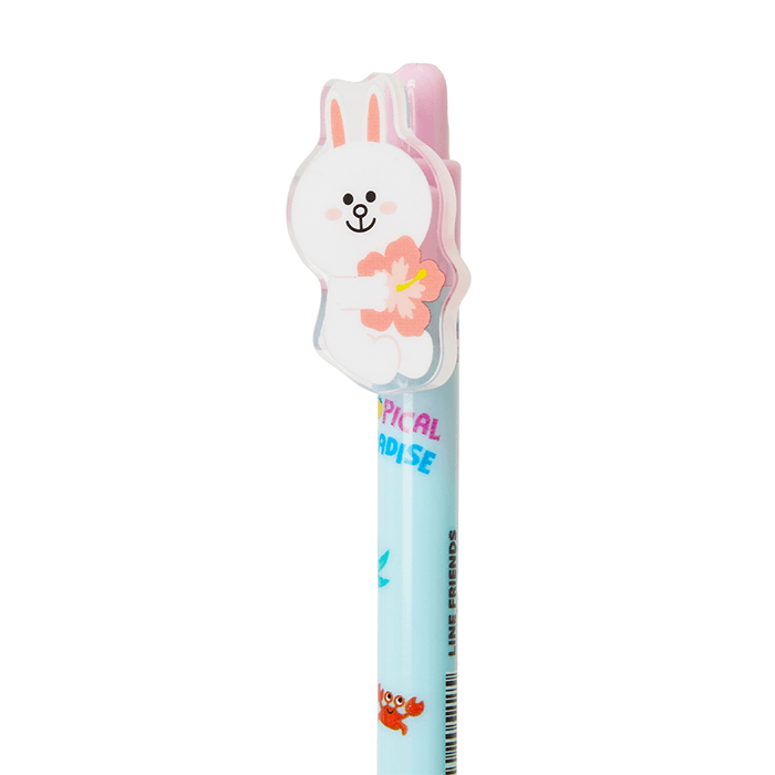 LINE FRIENDS SCHOOL/OFFICE CONY BROWN & FRIENDS CONY ACRYLIC MASCOT BALLPOINT PEN (7182568980653)