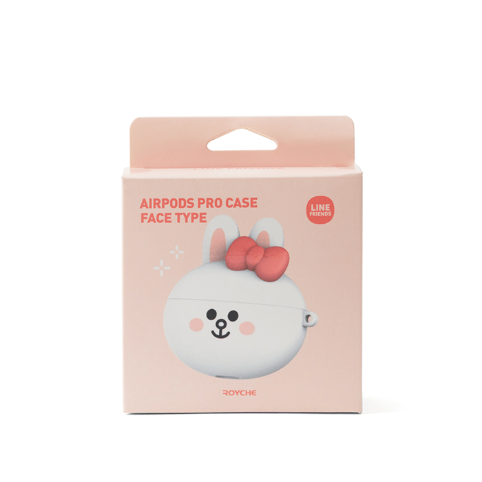 LINE FRIENDS SCHOOL/OFFICE CONY BROWN & FRIENDS CONY MINI FRIENDS AIRPODS PRO CASE (6093374652589)