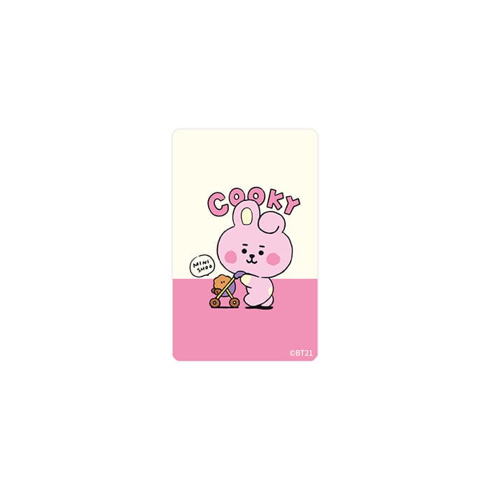 LINE FRIENDS SCHOOL & OFFICE COOKY BT21 COOKY BABY ANTIBIOTIC DECO STICKER MY LITTLE BUDDY (7182473887917)