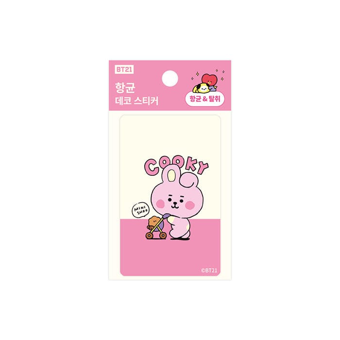 LINE FRIENDS SCHOOL & OFFICE COOKY BT21 COOKY BABY ANTIBIOTIC DECO STICKER MY LITTLE BUDDY (7182473887917)