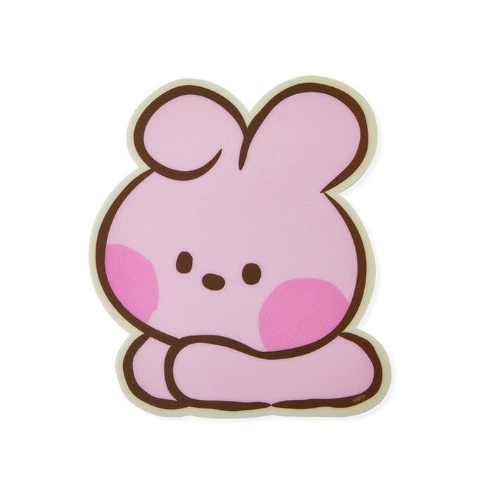 LINE FRIENDS SCHOOL/OFFICE COOKY BT21 COOKY minini MY ROOMMATE MOUSEPAD (7182467170477)