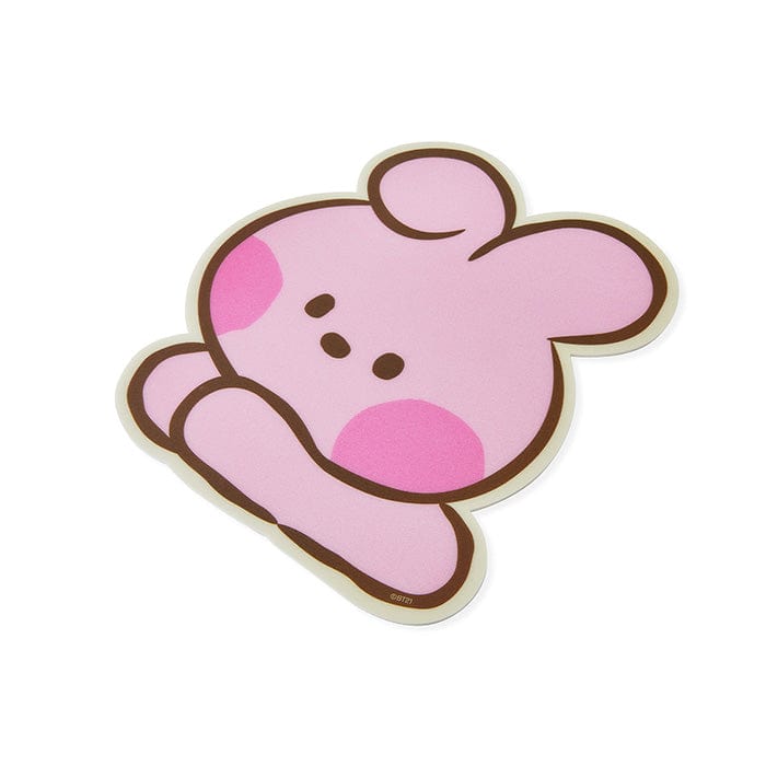 LINE FRIENDS SCHOOL/OFFICE COOKY BT21 COOKY minini MY ROOMMATE MOUSEPAD (7182467170477)