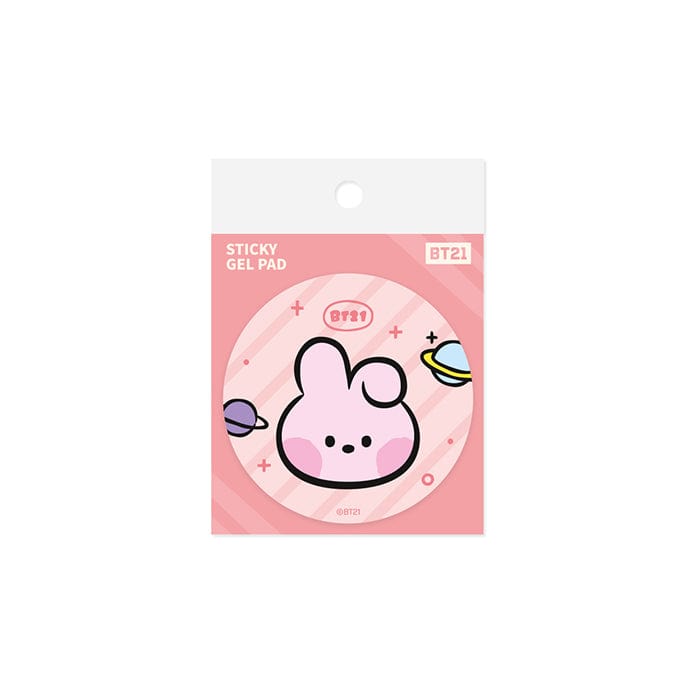 LINE FRIENDS SCHOOL/OFFICE COOKY BT21 COOKY minini STICKY GEL PAD (7182465073325)