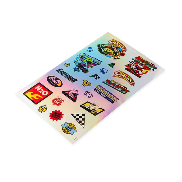 LINE FRIENDS SCHOOL/OFFICE KARTRIDER X LINE FRIENDS KARTRIDER DECO STICKER (7182476738733)