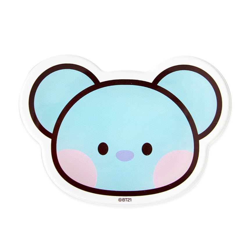 LINE FRIENDS SCHOOL/OFFICE KOYA BT21 KOYA minini ACRYLIC COASTER (7194881622189)