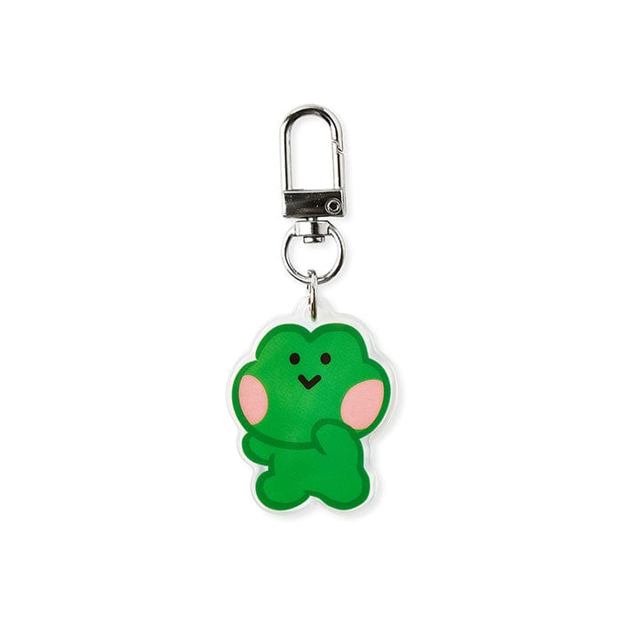 LINE FRIENDS SCHOOL/OFFICE lenini LINE FRIENDS  lenini SUNNY DAY ACRYLIC KEYRING (7182468219053)