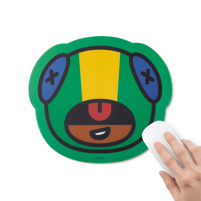 LINE FRIENDS SCHOOL/OFFICE LEON BRAWL STARS LEON MOUSE PAD (6093412106413)