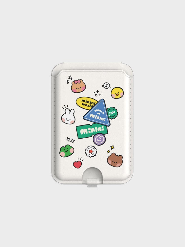 LINE FRIENDS MININI MAGSAFE WALLET AND ADJUSTABLE STAND