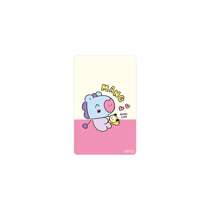 LINE FRIENDS SCHOOL & OFFICE MANG BT21 MANG BABY ANTIBIOTIC DECO STICKER MY LITTLE BUDDY (7182473789613)