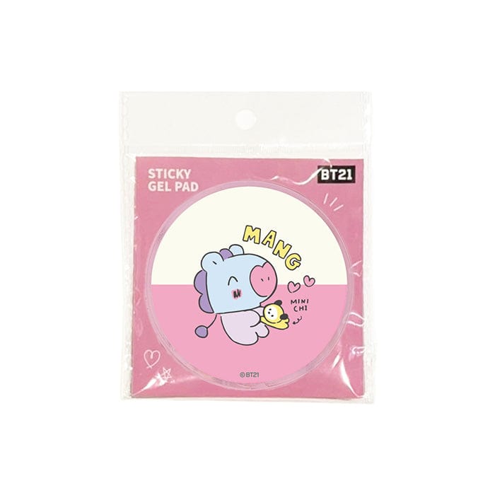 LINE FRIENDS SCHOOL & OFFICE MANG BT21 MANG BABY GEL PAD MY LITTLE BUDDY (7182474051757)