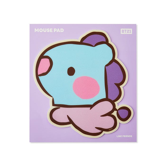 LINE FRIENDS SCHOOL/OFFICE MANG BT21 MANG minini MY ROOMMATE MOUSEPAD (7182467039405)