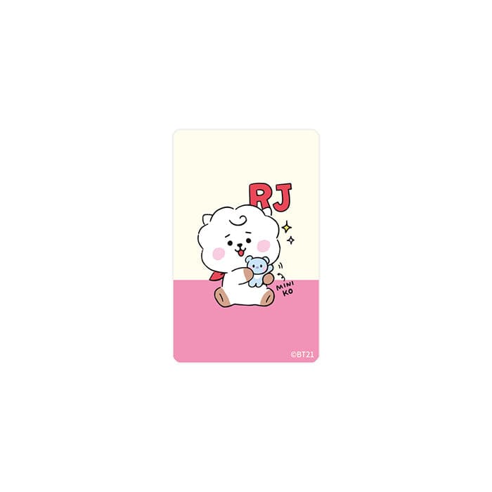 LINE FRIENDS SCHOOL & OFFICE RJ BT21 RJ BABY ANTIBIOTIC DECO STICKER MY LITTLE BUDDY (7182473855149)