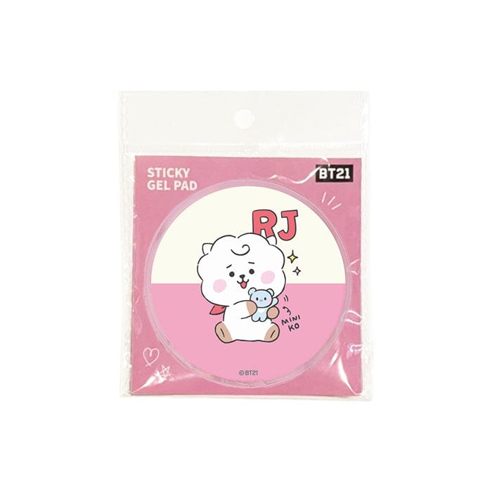 LINE FRIENDS SCHOOL & OFFICE RJ BT21 RJ BABY GEL PAD MY LITTLE BUDDY (7182474117293)