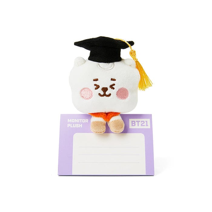 LINE FRIENDS SCHOOL/OFFICE RJ BT21 RJ BABY STUDY WITH ME MONITOR DOLL (7182465269933)