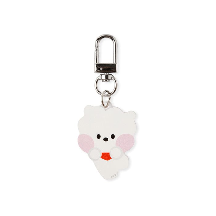 LINE FRIENDS SCHOOL/OFFICE RJ BT21 RJ minini MY ROOMMATE ACRYLIC KEYRING (7182467399853)