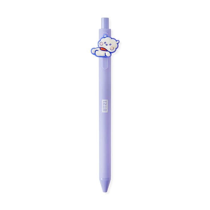 LINE FRIENDS SCHOOL/OFFICE RJ BT21 RJ minini MY ROOMMATE GEL PEN (7182467793069)