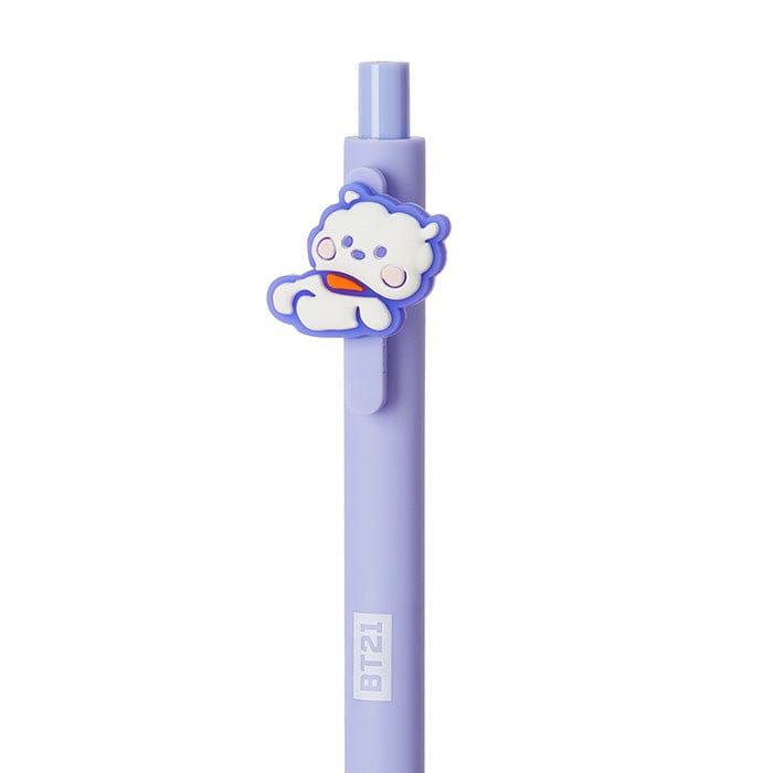 LINE FRIENDS SCHOOL/OFFICE RJ BT21 RJ minini MY ROOMMATE GEL PEN (7182467793069)