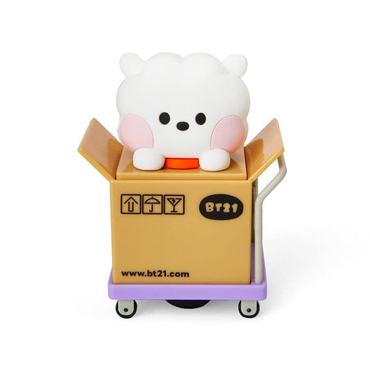 LINE FRIENDS SCHOOL/OFFICE RJ BT21 RJ minini ROLLING STAMP (7182462255277)