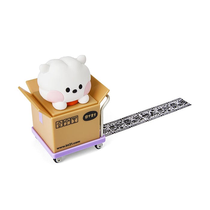 LINE FRIENDS SCHOOL/OFFICE RJ BT21 RJ minini ROLLING STAMP (7182462255277)