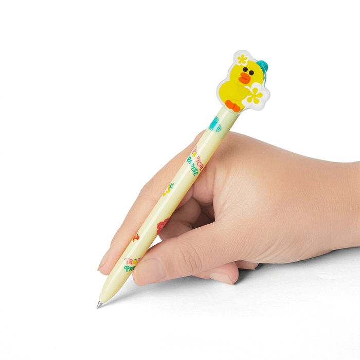 LINE FRIENDS SCHOOL/OFFICE SALLY BROWN & FRIENDS SALLY ACRYLIC MASCOT BALLPOINT PEN (7182569242797)